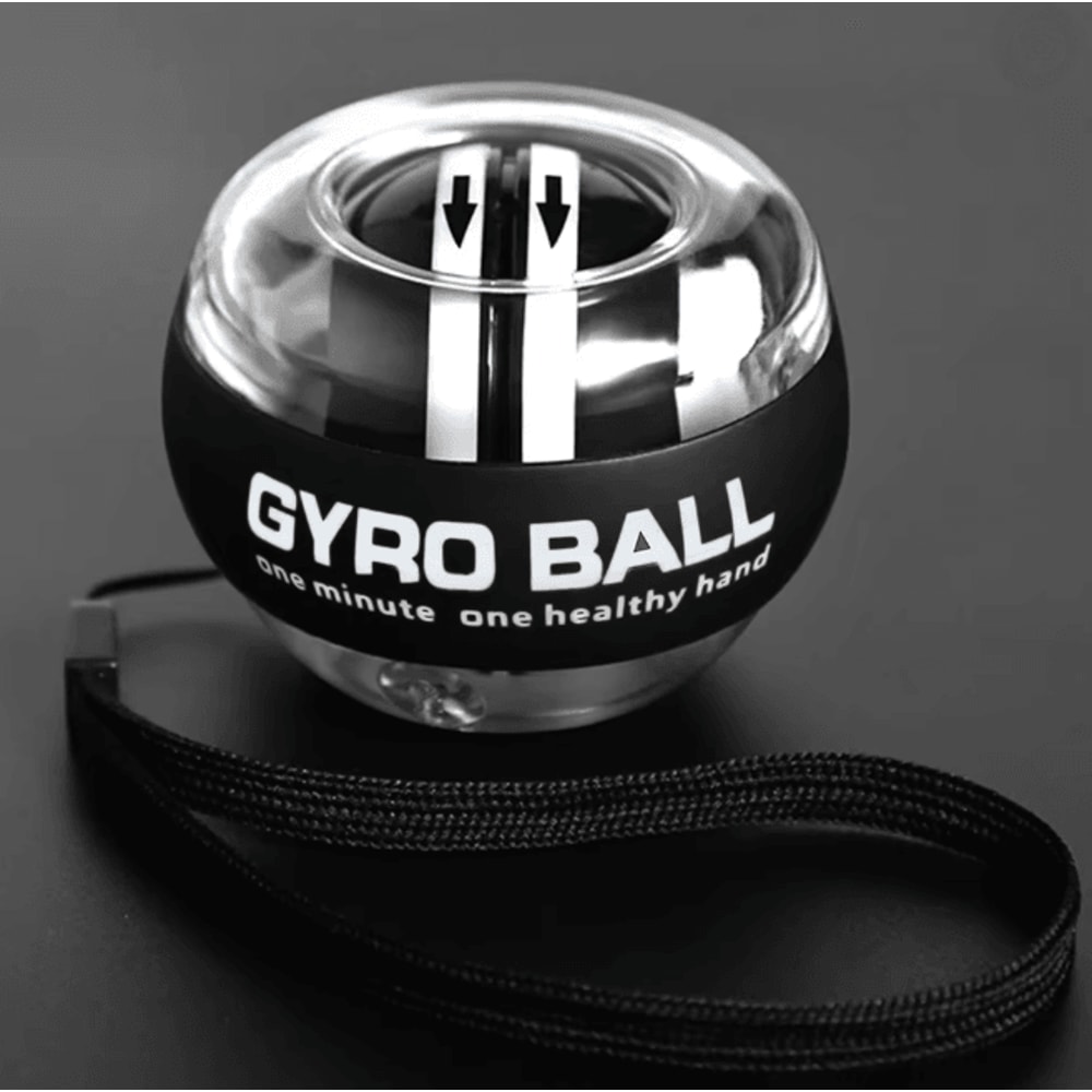 Self Starting Wrist Gyro Ball Power Trainer For Forearm And Grip Strength 0