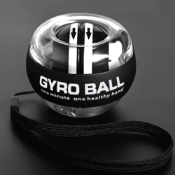 self starting wrist gyro ball power trainer for forearm and grip strength