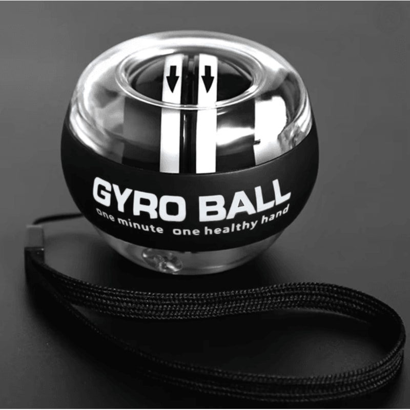 Self Starting Wrist Gyro Ball Power Trainer For Forearm And Grip Strength 0