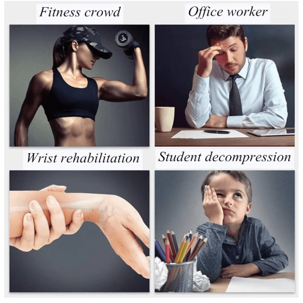 Self Starting Wrist Gyro Ball Power Trainer For Forearm And Grip Strength 4