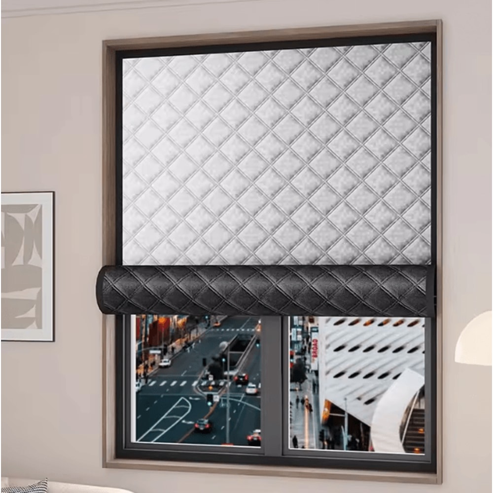 Double Thick Thermal Insulated Curtains For Cold And Heat Protection 4