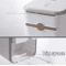 Wall Mounted Waterproof Toilet Paper Organizer With Storage Box 1