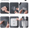 Wall Mounted Waterproof Toilet Paper Organizer With Storage Box 2