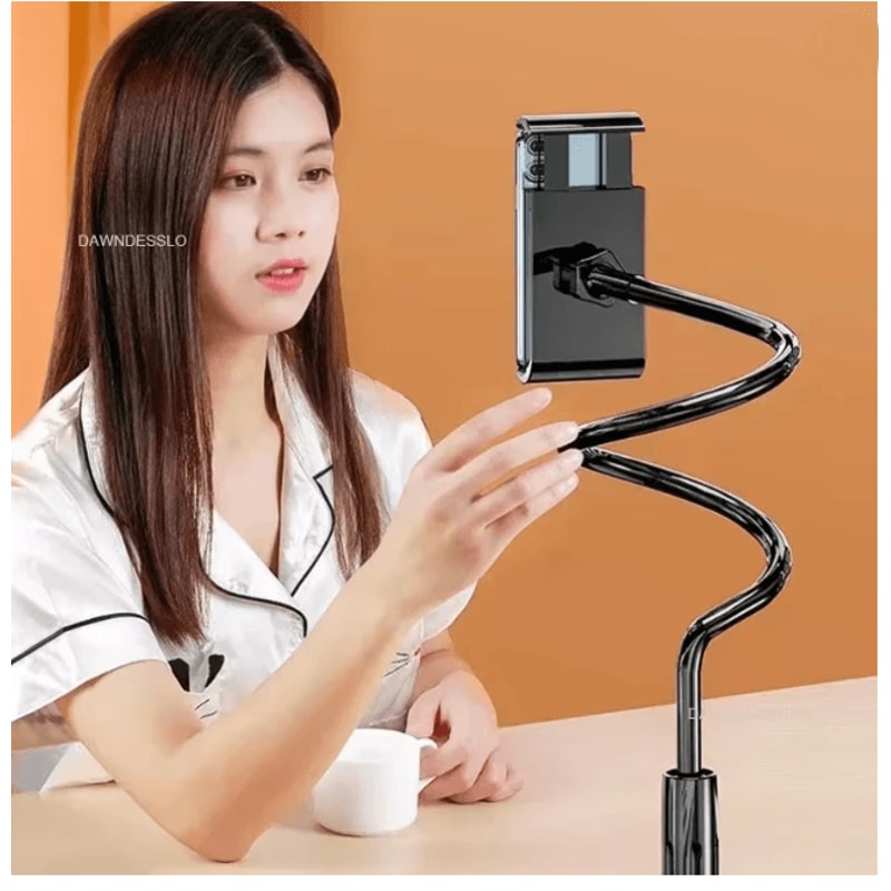 128cm Flexible Phone Holder Stand With 360 Rotation Clamp Mount 2