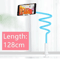 128cm Flexible Phone Holder Stand With 360 Rotation Clamp Mount 5