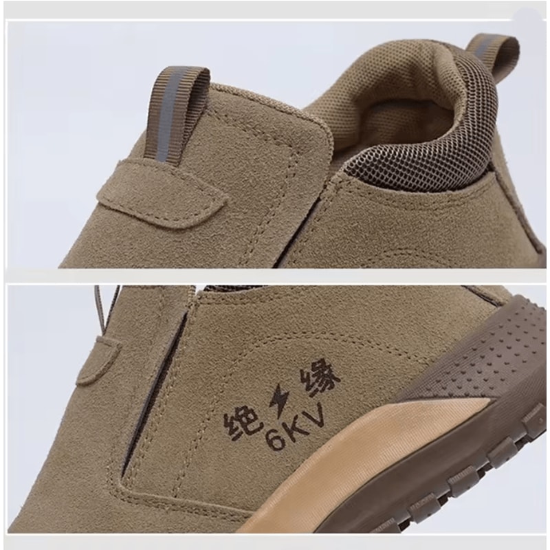 Oulylan Anti Puncture Safety Sneakers Lightweight Breathable Work Shoes For Men 3