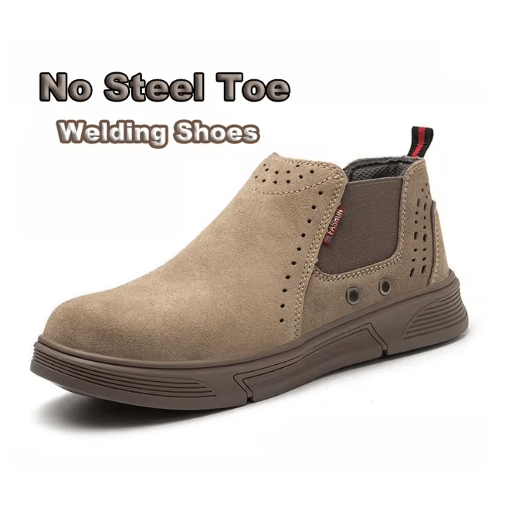 Oulylan Anti Puncture Safety Sneakers Lightweight Breathable Work Shoes For Men 4