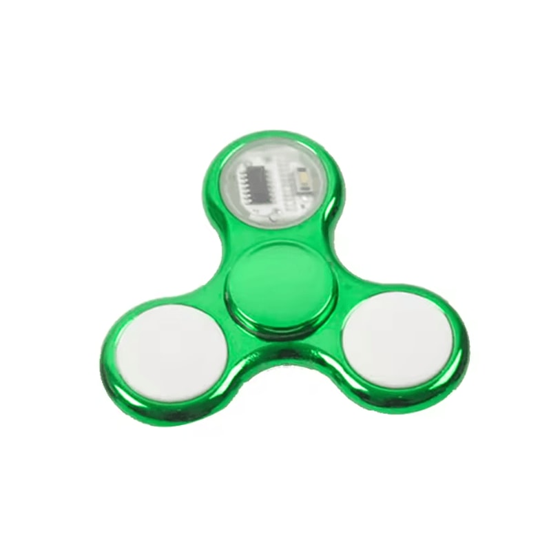 LED Light Up Fidget Spinner Glow In The Dark Stress Relief Toy 6