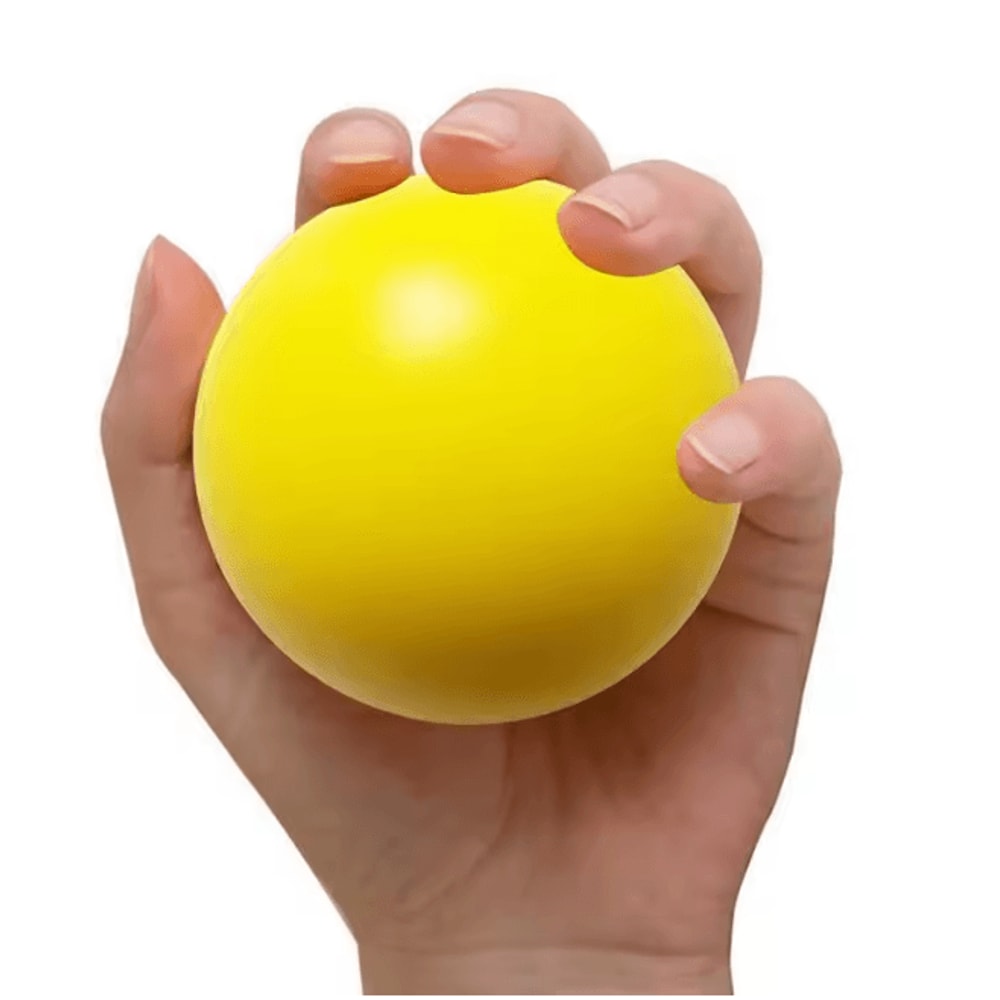 Elastic Finger Grip Strength Trainer Hand Exercise Resistance Ball 1