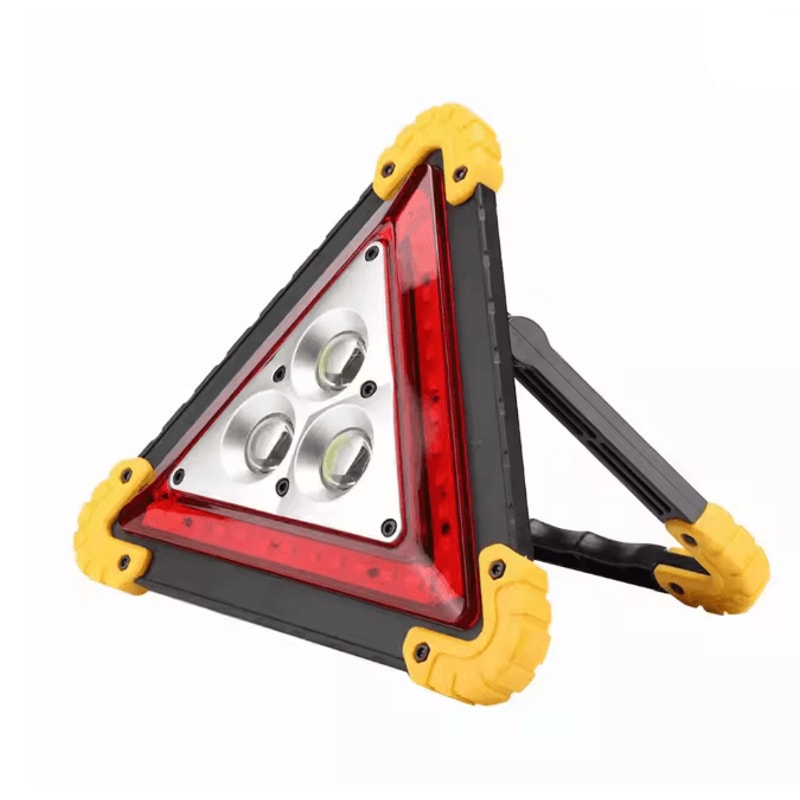 30W LED Car Emergency Warning Triangle Safety Stop Sign Light 0