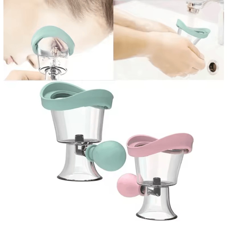 Reusable Silicone Eye Wash Cup Soft Eyewash Rinse Cleaner 0