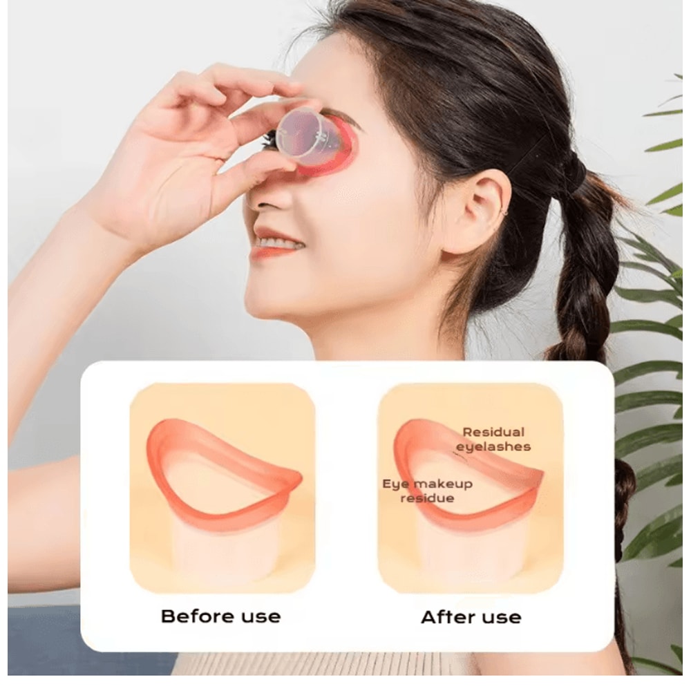Reusable Silicone Eye Wash Cup Soft Eyewash Rinse Cleaner 2