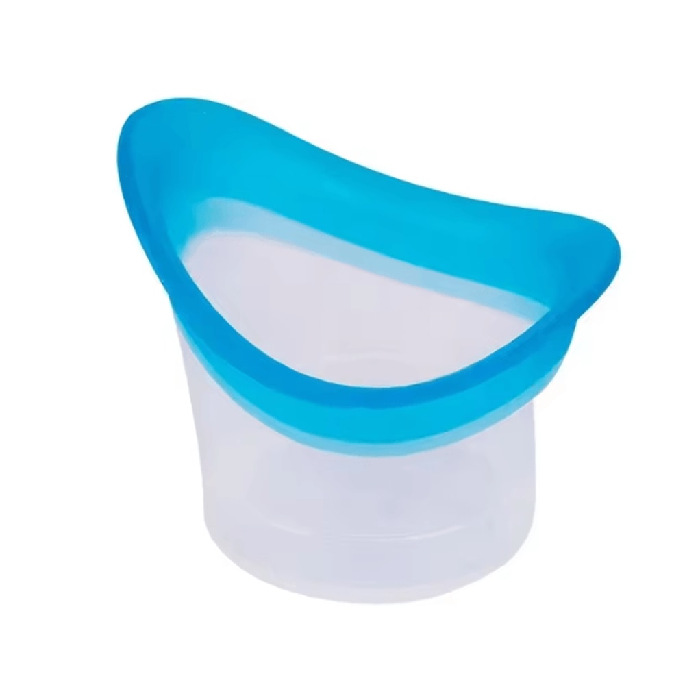 Reusable Silicone Eye Wash Cup Soft Eyewash Rinse Cleaner 5