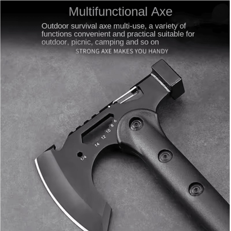 Multi Function Camping Tactical Axe Outdoor Survival Tool 1