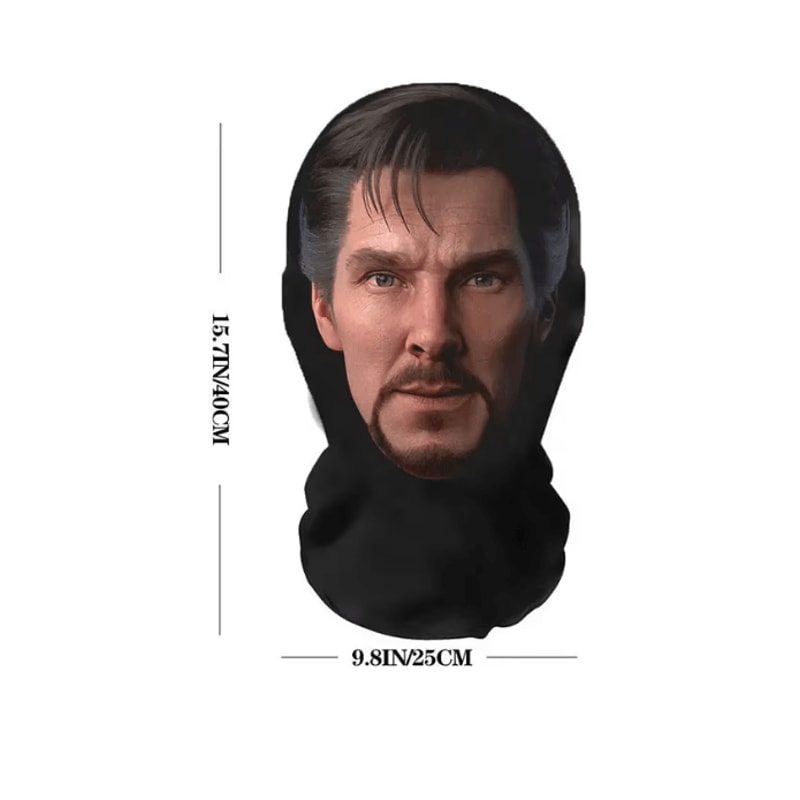 Doctor Strange 3D Elastic Mesh Full Face Cosplay Mask For Halloween Costume Party 3