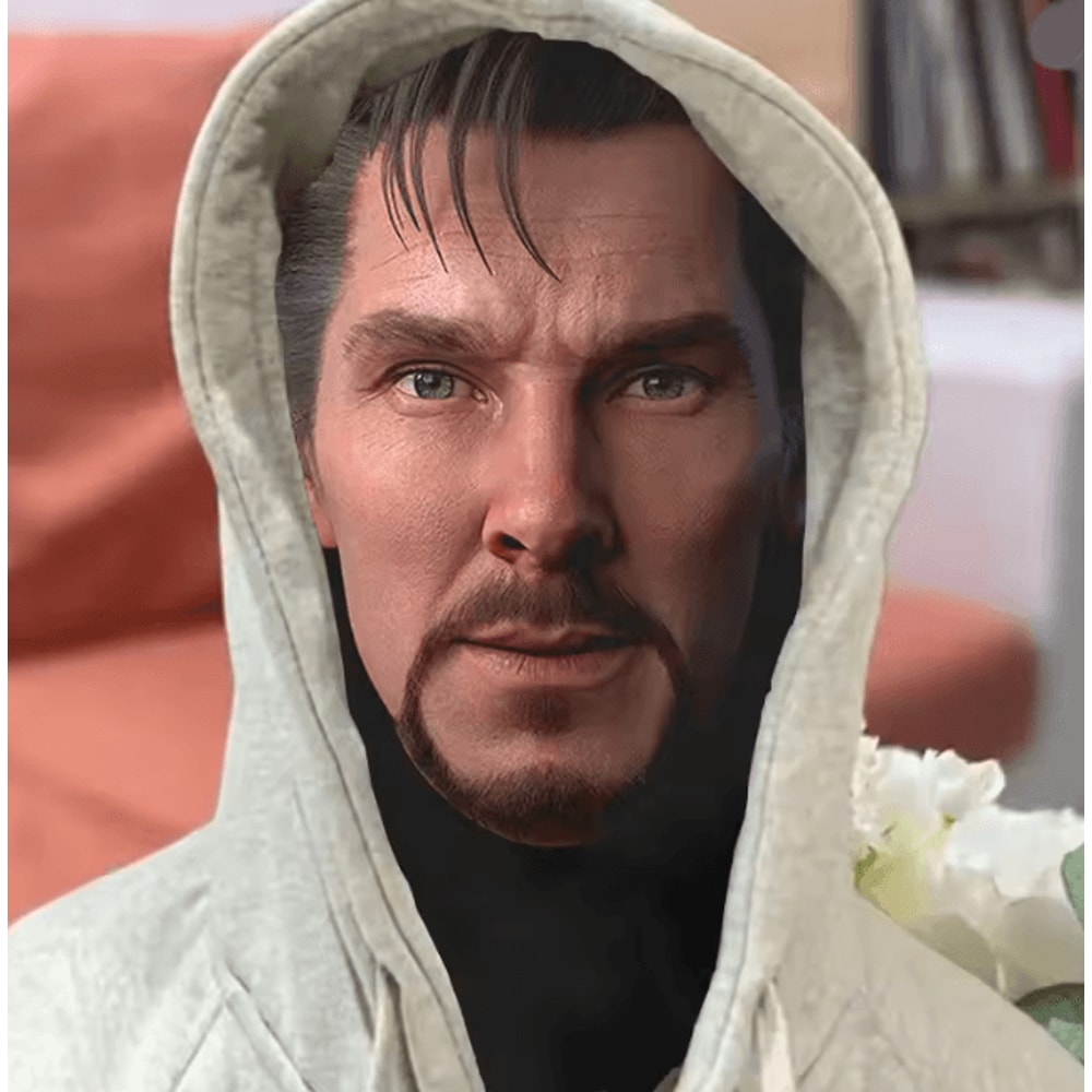 Doctor Strange 3D Elastic Mesh Full Face Cosplay Mask For Halloween Costume Party 4