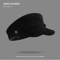 Retro Suede Newsboy Cap Vintage Flat Top Painter Hat For Men And Women 3
