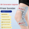 Spring Powered Knee Support Brace Adjustable Knee Assist Device With Rebound Stabilizer 0