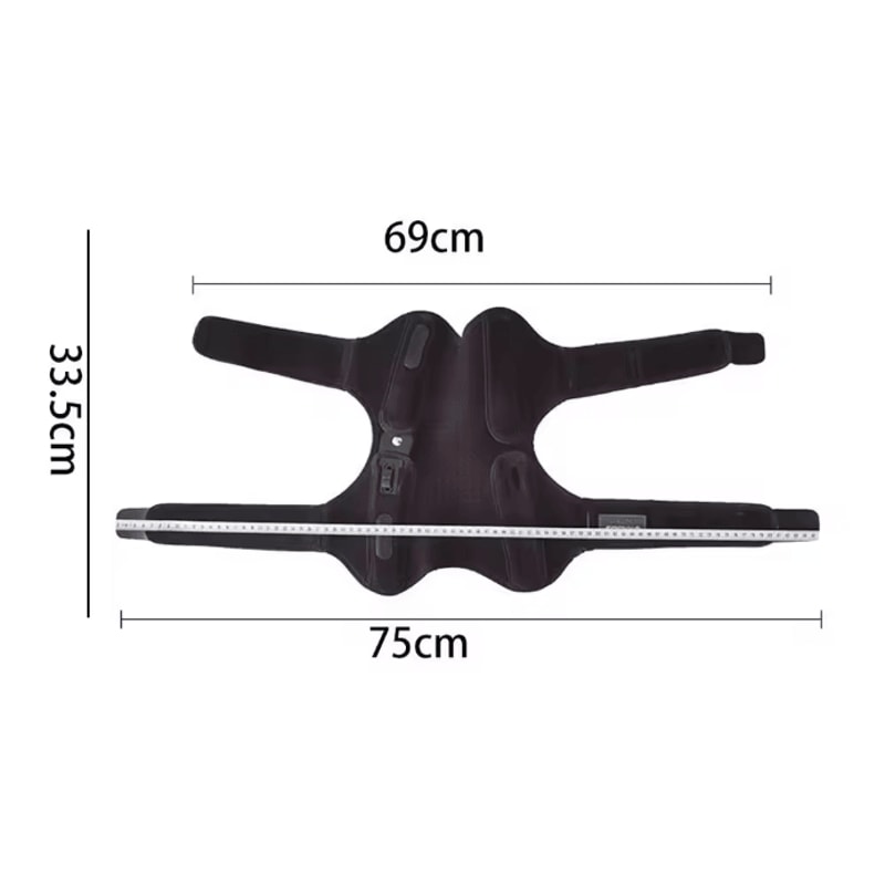 Spring Powered Knee Support Brace Adjustable Knee Assist Device With Rebound Stabilizer 3