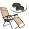 Durable Folding Chair Side Table Attachment With Cup Holder And Snack Tray 2