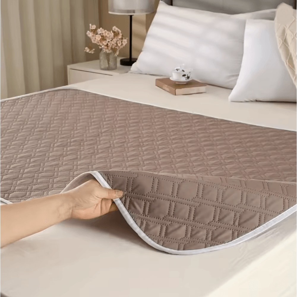 Extra Large Waterproof Mattress Protector Pad Washable Breathable Bed Mat 0
