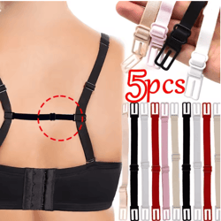 invisible adjustable bra strap holder non slip shoulder strap clips for women