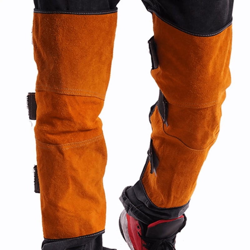 Fireproof Welding Leg Covers Reinforced Protective Wrap Sleeves 3