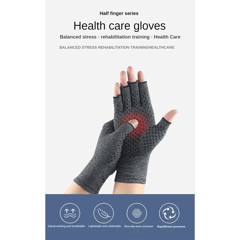 Compression Arthritis Gloves Wrist Support Brace For Carpal Tunnel Relief 0