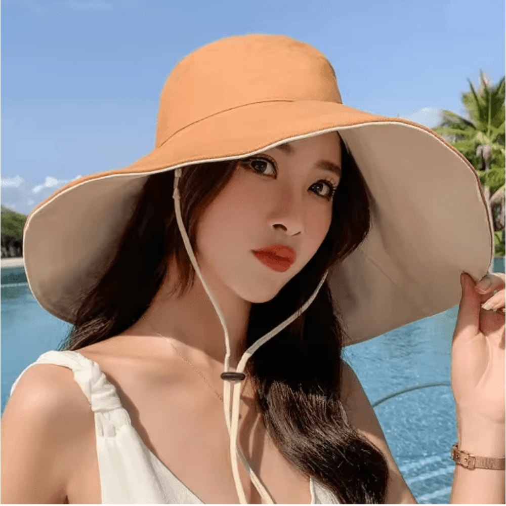 Reversible Wide Brim UPF 50 Sun Hat For Women Summer Beach And Hiking 3