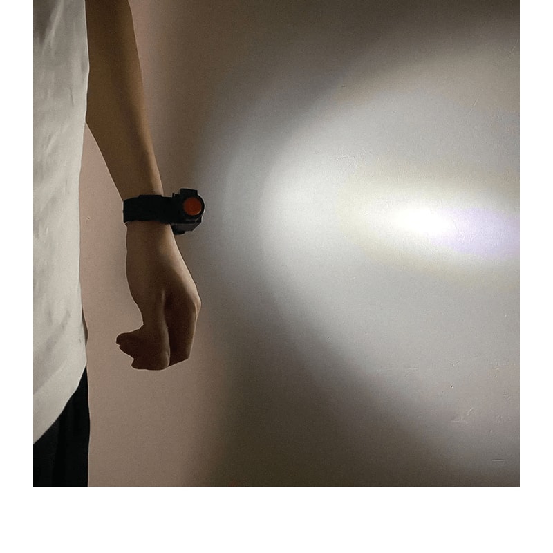Rechargeable LED Wrist Light Strap For Night Running And Cycling 1