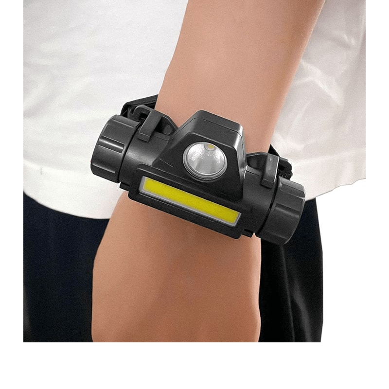 Rechargeable LED Wrist Light Strap For Night Running And Cycling 2