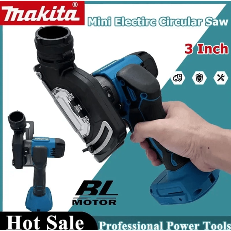 Makita Cordless Circular Saw 3 Inch Mini Angle Grinder Cut Off Tool 0