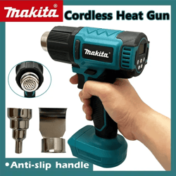 makita 18v cordless heat gun 550c rechargeable hot air tool