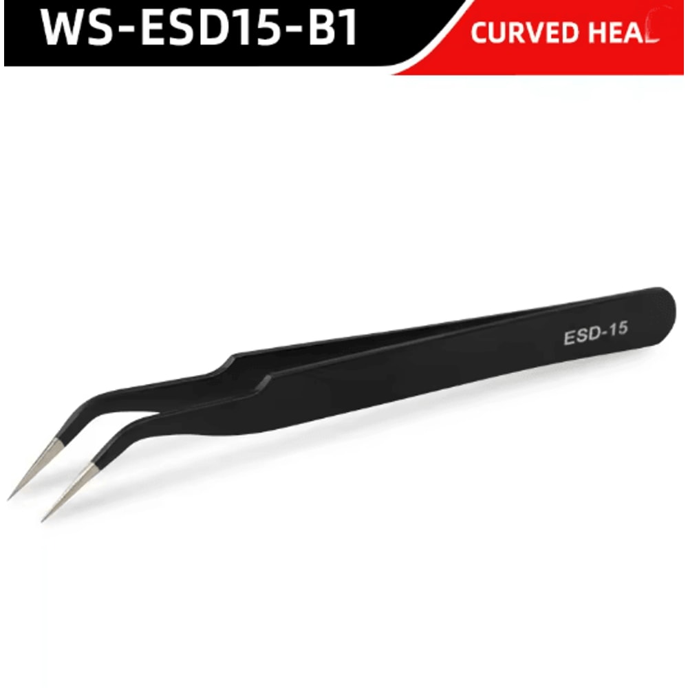 VVOSAI Anti Static Precision Tweezers Set For Phone And IC Repair 3