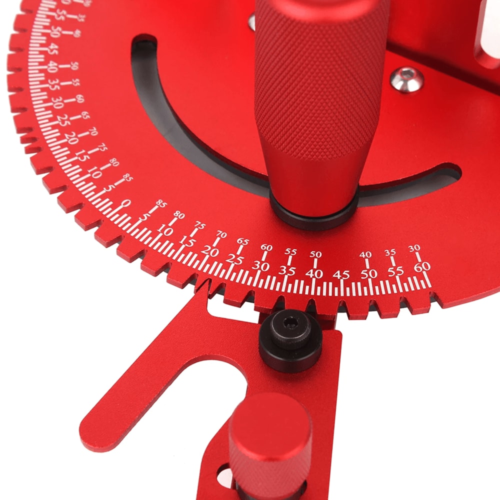 Aluminum Table Saw Miter Gauge With Precision Angle Ruler 1