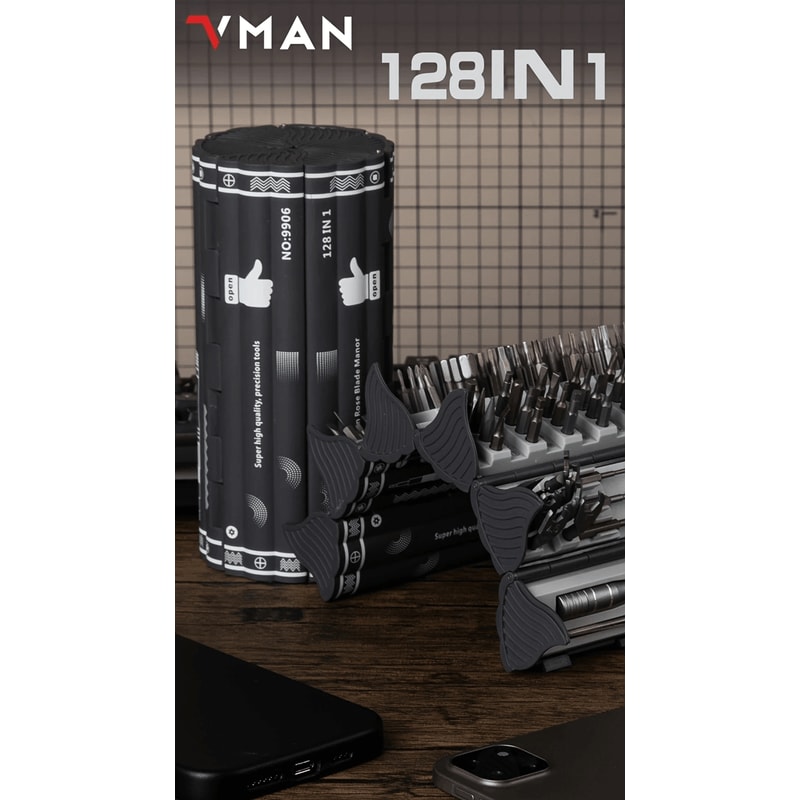 128 In 1 Precision Screwdriver Set Professional Magnetic Repair Tool Kit 0