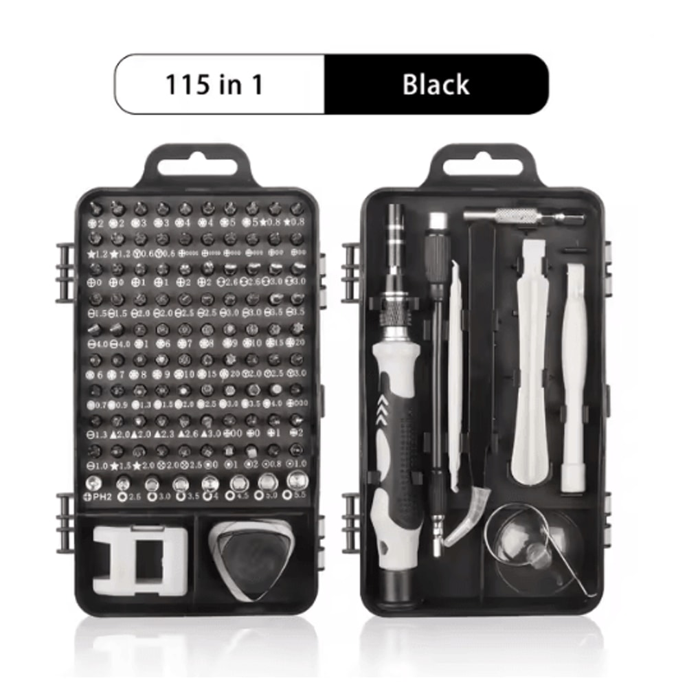 115 In 1 Precision Screwdriver Set Magnetic Computer Repair Tool Kit 3