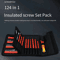 124 In 1 Insulated Precision Screwdriver Set Professional Magnetic Repair Tool Kit 0