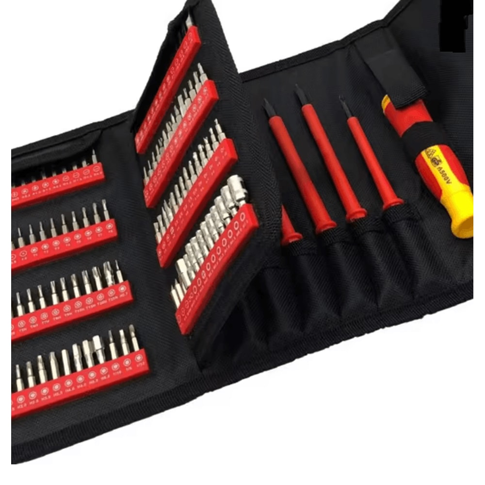 124 In 1 Insulated Precision Screwdriver Set Professional Magnetic Repair Tool Kit 3
