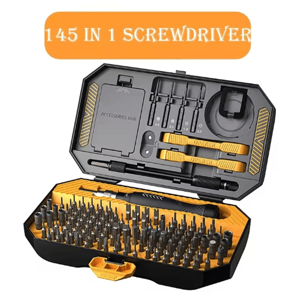 145 In 1 Precision Screwdriver Set Professional Magnetic Electronics Repair Tool Kit 4