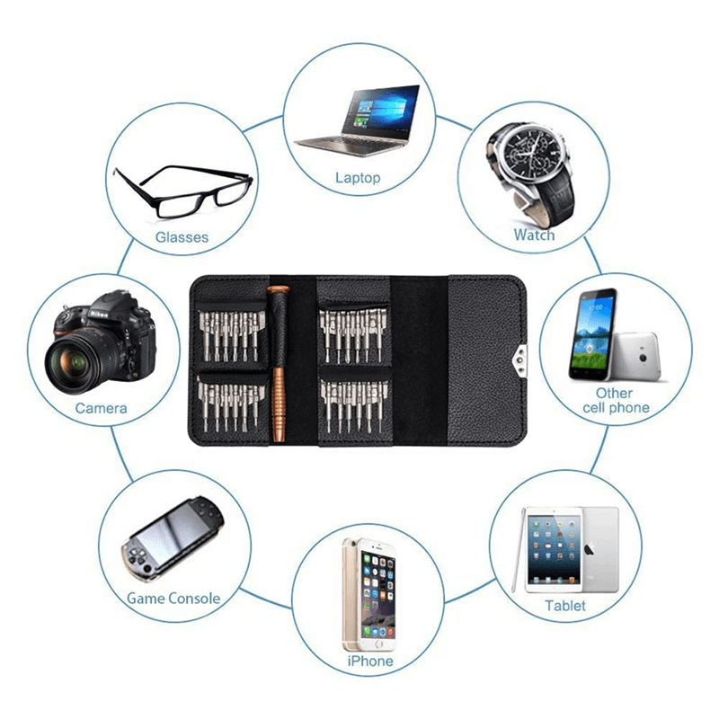25 In 1 Precision Torx Screwdriver Set Magnetic Phone Repair Tool Kit 1
