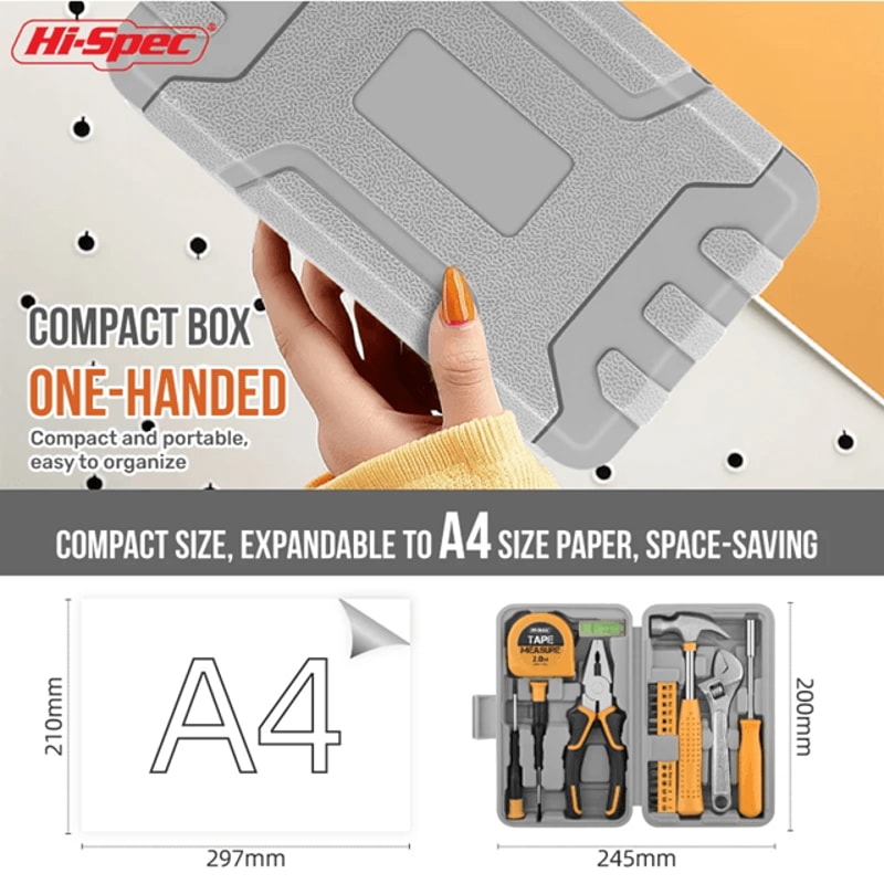 Hi Spec 20 Piece Precision Screwdriver Set Compact DIY Repair Tool Kit 3