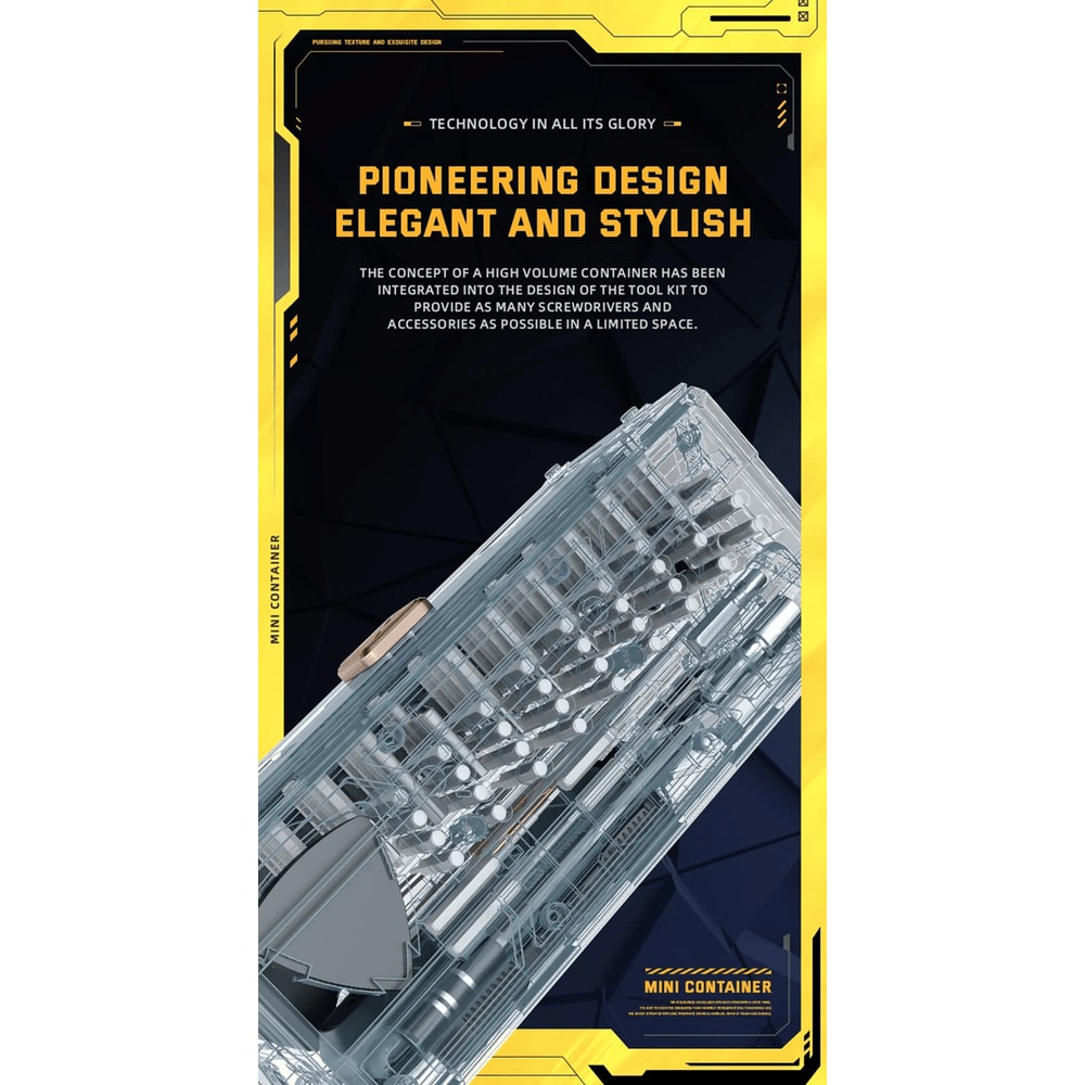 JAKEMY 180 In 1 Precision Screwdriver Set Professional Magnetic Electronics Repair Tool Kit 2