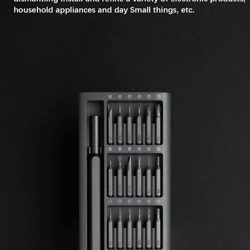 mijia 24 in 1 precision screwdriver set magnetic aluminum repair tool kit