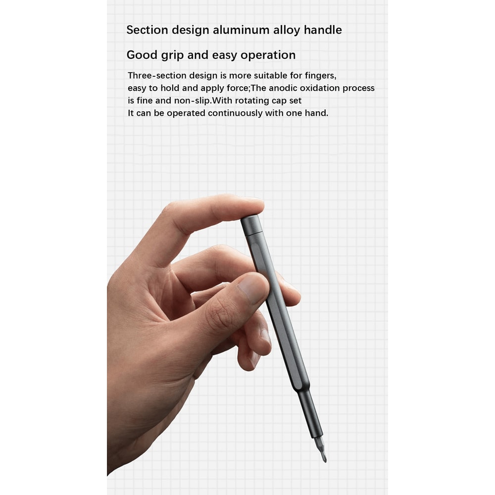 Mijia 24 In 1 Precision Screwdriver Set Magnetic Aluminum Repair Tool Kit 2