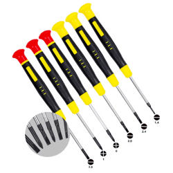precision mini screwdriver set for electronics watch jewelry repair 6 piece precision screwdriver kit