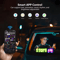LED Matrix Car Windshield Display With App Control Flexible LED Car Display Panel 1