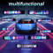 LED Matrix Car Windshield Display With App Control Flexible LED Car Display Panel 2