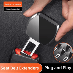 universal car seat belt extender clip alloy seat belt extension buckle for safer comfortable driving