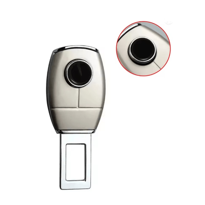 Universal Car Seat Belt Extender Clip Alloy Seat Belt Extension Buckle For Safer Comfortable Drivin 9